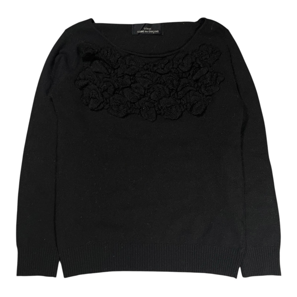 1997 AD Comme des Garçons Wool Floral L/S